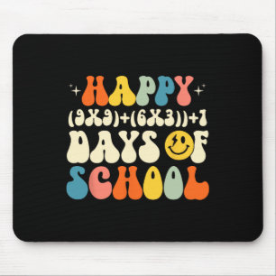 100th Day Math Formula 100 Days Of School Student Mouse Pad