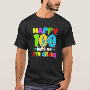 100th Day Of 5th Grade Teachers Kids 100 Days Of S T-Shirt