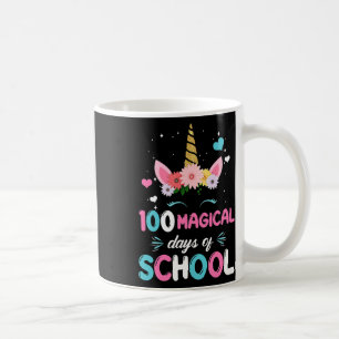 100th Day Of Kindergarten For Girls 100 Magical Da Coffee Mug
