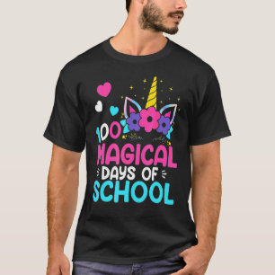 100th Day Of Kindergarten Shirt For Girls 100 Magi