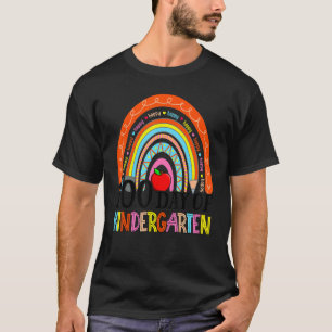 100th Day Of Kindergarten Teacher- 100 Days Smarte T-Shirt