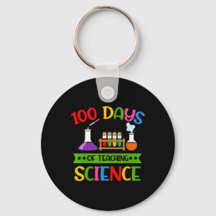 100th Day Of School 100 Days Of Driving School Bus Key Ring