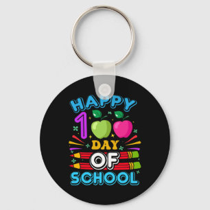 100th Day Of School 100 Days Of School Teacher Stu Key Ring