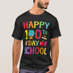 100th Day Of School 100 Days Of School Teacher Stu T-Shirt