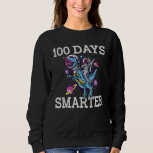 100th Day Of School 100 Days Smarter Books Space A Sweatshirt