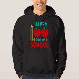 100th Day Of School 100 Days Teacher Students Boys Hoodie