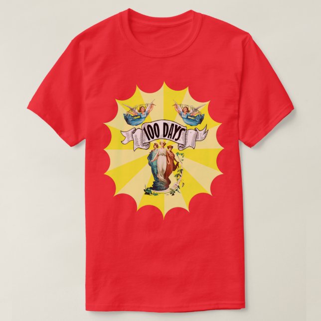 100th Day of School 24 T-Shirt (Design Front)