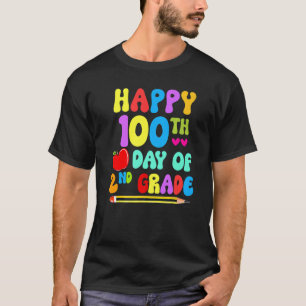 100th Day Of School 2nd grade Teacher - 100 Days S T-Shirt