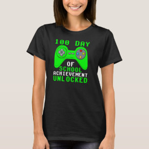 100th Day Of School Achievement Unlocked For Kids T-Shirt