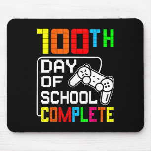 100th Day Of School Complete Video Game Students G Mouse Pad