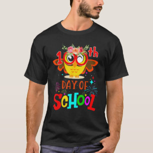 100th Day Of School Cute Owl Teacher Happy 100 Day T-Shirt