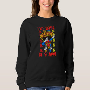 100th Day Of School Dabbing Fidget Toy Pul Sweatshirt
