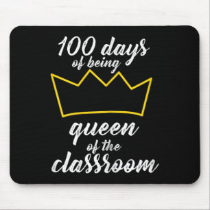 100th Day of School Design For Teachers and Studen Mouse Pad