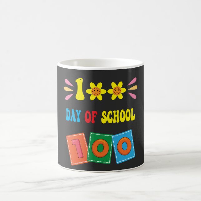 100th day of school, Funny 100 Days Coffee Mug (Center)