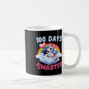 100th Day Of School Girls Teacher Unicorn 100 Days Coffee Mug