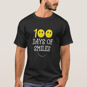 100th Day Of School Happy 100 Days Smiles T-Shirt