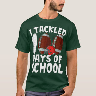 100th Day of School - I Tackled 100 Days Of School T-Shirt
