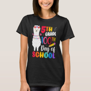 100th day of school No Prob Llama Happy 100th day  T-Shirt