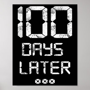 100th Day Of School_ One Hundred Days Later – Funn Poster