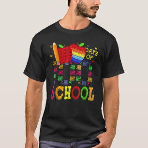 100th Day Of School Pop It 100 Days Smarter Teach T-Shirt