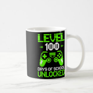 100th Day Of School Shirt Kids Video Games Boy Gam Coffee Mug
