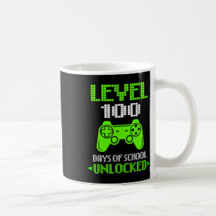 100th Day Of School Shirt Kids Video Games Boy Gif Coffee Mug