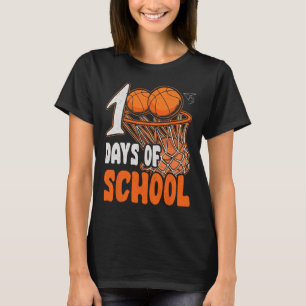 100th Day Of School Sketll Kids 100 Days Of School T-Shirt