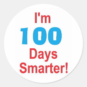"100th Day of School" Stickers