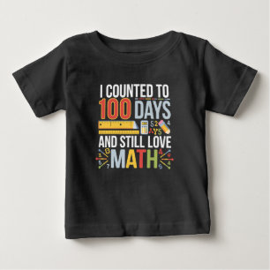 100th Day of School T-Shirt - Fun Math Celebration