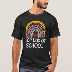100th Day Of School Teacher 100 Days Smarter Boho T-Shirt