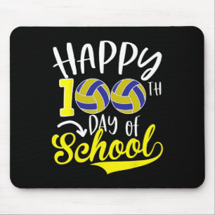 100th Day Of School Teacher 100 Days Smarter Volle Mouse Pad