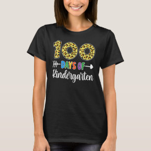 100th Day of School Teacher Boys Girls 100 Days Ki T-Shirt