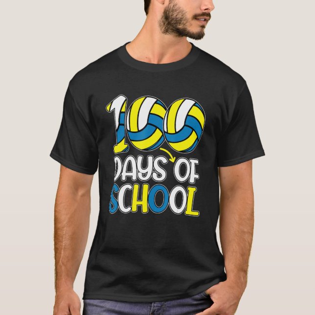 100th day of School Teacher Boys Girls 100 days Vo T-Shirt (Front)