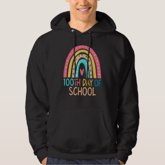 100th Day Of School Teacher College 100 Days Smart Hoodie