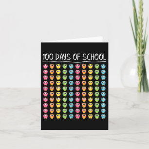 100th Day Of School Teacher Happy 100 Days Of Scho Card