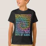 100th Day Of School Teacher Kids 100 Days Math Num T-Shirt<br><div class="desc">100th Day Of School Teacher Kids 100 Days Math Numbers Women 1</div>