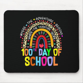 100th Day Of School Teacher Student 100 Days Smart Mouse Pad
