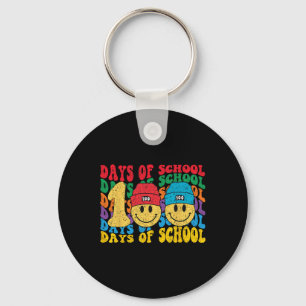 100th Day Of School Teachers 100 Days  Key Ring