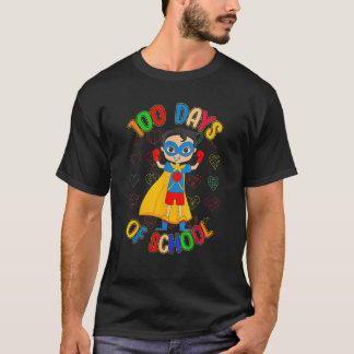100th Day Of School Teachers Costume 100 Days Stud T-Shirt