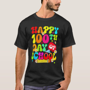 100th Day Of School Teachers Costume 100 Days Stud T-Shirt