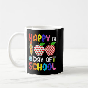 100th Day of School Teachers Kids Child Happy 100 Coffee Mug
