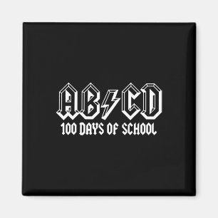 100th Day Of School Teachers Kids Child Happy 100 Magnet