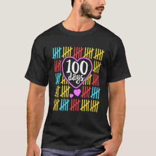 100Th Day Of School Teachers Kids Child Happy 100 T-Shirt