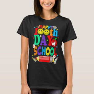 100th Day Of School Teachers Kids Child Happy 100  T-Shirt