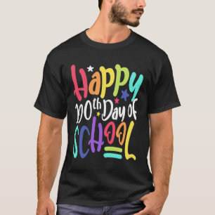 100th Day of School Teachers Kids Child Happy T-Shirt
