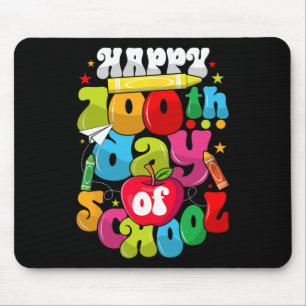 100th Day Of School Teachers Student Happy 100 Day Mouse Pad