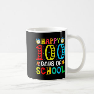 100th Day Of School Teachers Students 100 Days Of  Coffee Mug