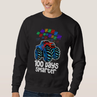 100th Day of School tee Monster Truck 100 days Sma