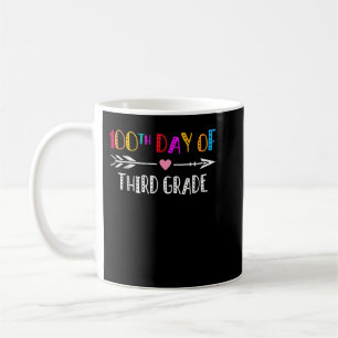100th day Of School Third grade Teacher - 100 days Coffee Mug