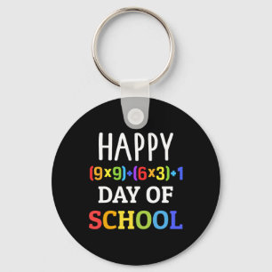 100th Day Of School With Math Formula For 100 Days Key Ring
